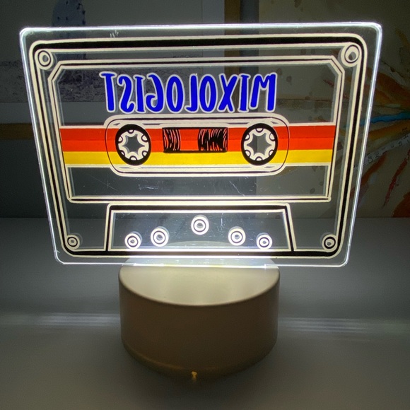 Mixologist Cassette Tape Light - Picture 3 of 11